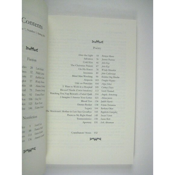 Bellevue Literary Review Journal Humanity 2007 Paperback Volume 7 No 1 - Picture 5 of 9